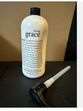 philosophy supersize fragranced body lotion 32oz-Living Grace-NEW-A507361